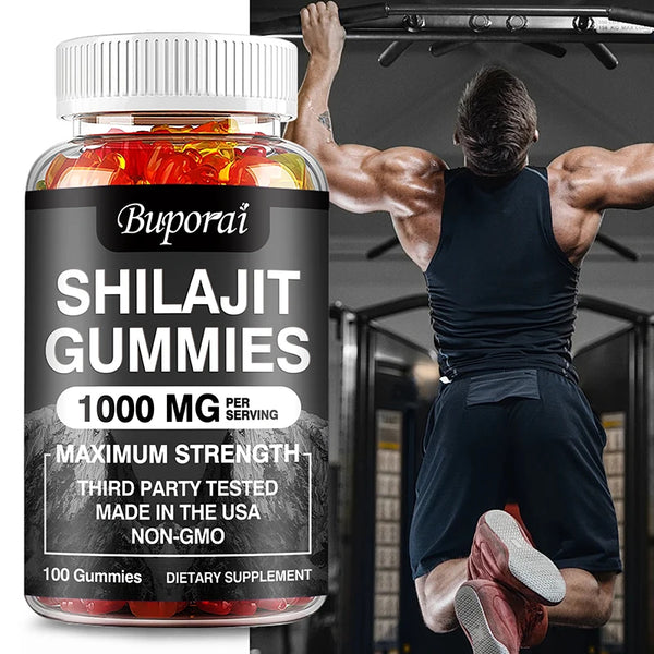 Gomitas Shilajit Vitalidad Grosella Negra
